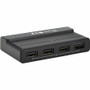 Tripp Lite series U315-2X4 USB Switch - USB Type C - 640 MB/s - Notebook, Desktop, Printer, Keyboard, Mouse, Flash Drive, Hard Drive - (Fleet Network)