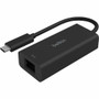 Belkin Connect USB-C to 2.5 Gb Ethernet Adapter - USB Type C - 2.50 Gbit/s Data Transfer Rate - 1 Port(s) - 1 - Twisted Pair - (Fleet Network)