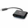 C2G USB C Portable Laptop Dock with HDMI, USB-A, USB-C - 4K 30Hz - for Notebook, Tablet PC - Charging Capability - USB Type C - 4K - x (Fleet Network)
