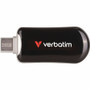 Verbatim 256GB Plectra USB-C Flash Drive - Black - 256 GB - USB 3.2 (Gen 1) Type C - Black (30226)