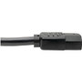 Tripp Lite Heavy Duty 10 Ft Computer Power Cord 5-15P To 14AWG Durable Replacement Cable P007-010