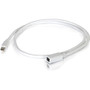 C2G 3ft Mini DisplayPort Extension Cable M/F - White - 3 ft Mini DisplayPort A/V Cable for Audio/Video Device, Computer, Monitor - 1 x (54413)