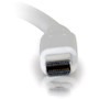 C2G 3ft Mini DisplayPort Extension Cable M/F - White - 3 ft Mini DisplayPort A/V Cable for Audio/Video Device, Computer, Monitor - 1 x (54413)