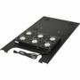 Tripp Lite series SmartRack SRFANROOFDP Fan Tray - 6 Fan - 120 V AC24" (609.60 mm) - 4712.7 gal/min (17839613.36 mL/min)Roof Mount, - (SRFANROOFDP)