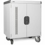 Rocstor Volt Charging Cart - 3 Shelf - Push Handle Handle - 4 Casters - Steel - 30" (762 mm) Width x 25.1" (637.54 mm) Depth x 40.7" - (Fleet Network)