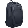 HP Travel Plus Carrying Case (Backpack) for 17" to 17.3" Notebook - Blue Graphite - Puncture Resistant Zipper, RFID Resistant, Water - (Fleet Network)