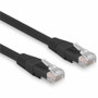 Rocstor 35ft (10.6m) Black Cat6 UTP Patch Cable UL Certified - 35 ft (10.67 m) Category 6 Network Cable for Security Device, Network - (Fleet Network)