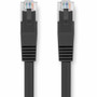 Rocstor 35ft (10.6m) Black Cat6 UTP Patch Cable UL Certified - 35 ft (10.67 m) Category 6 Network Cable for Security Device, Network - (Y10C803-BK)