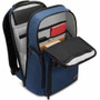 Lenovo Executive Carrying Case (Backpack) for 16" Notebook - Navy - Polyethylene Terephthalate (PET) Body - Polyester, Leather - Plush (4X41P80268)