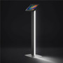 CTA Digital PAD-LEDCHKB Premium Thin Floor Stand with LED Light Add-On - 11" Tablet Support - VESA Mount - Black