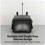 Hyper HJ4011BKGL HyperJuice USB-C Silicone Charging & Data Cable - 4. 9 ft - 1. 5m Black - 60W PD 3. 0480 Mbps - Tangle-Free