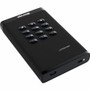 iStorage diskAshur3 1 TB Portable Solid State Drive - 2.5" External - Black  - Printer, Scanner, Camera Device Supported - USB 3.2 1) (IS-DA3-256-SSD-1000-B)