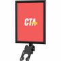 CTA Digital Mounting Bracket for Floor Stand, Digital Signage Display, Tablet - VESA Mount Compatible - Metal, Plastic (Fleet Network)