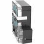 Panduit PXE Cassette, Continuous Tape, Polyester, 1.00" W x 30' L, Black on White - x 1" (25.40 mm) Width - Tape - White - Polyester - (T100X000BPM-BK)
