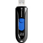 Transcend 128GB JetFlash 790 USB 3.0 Flash Drive - 128 GB - USB 3.0 - Black, Blue (Fleet Network)
