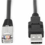 Rocstor Premier Cisco USB Console Cable - 10 ft (3m) - 10 ft (3.05 m) RJ-45/USB Network Cable for Console, Notebook, Desktop Computer, (Y10C851-B1)