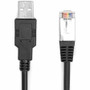 Rocstor Premier Cisco USB Console Cable - 10 ft (3m) - 10 ft (3.05 m) RJ-45/USB Network Cable for Console, Notebook, Desktop Computer, (Y10C851-B1)
