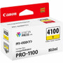 Canon Lucia PRO II PFI-4100 Original Inkjet Ink Cartridge - Yellow - 1 / Pack - 80 mL (Fleet Network)