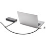 Kensington K65024L Slim NanoSaver 2. 0 Dual Headed Cable Lock - Keyed Alike - 5. 9 ft (1. 80 m) Carbon Steel - For Notebook