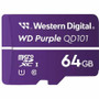 WD Purple 64 GB Class 10/UHS-I (U1) microSDXC - 3 Year Warranty (Fleet Network)