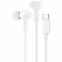 Belkin SoundForm USB-C Wired Earbuds with Adjustable Volume Limiter - Stereo - USB Type C - Wired - Earbud - Binaural - In-ear - White (Fleet Network)