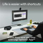 Logitech POP Icon Keys Keyboard - Wireless Connectivity - Bluetooth - Compact - Easy-Switch, Power Switch Hot Key(s) - Android 12, iOS (920-013143)