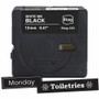 Brother P-touch BTAG-335 White on Black Label Tape - x 15/32" (12 mm) Width x 13 1/8 ft (4 m) Length - White on Black - Water - Fade - (Fleet Network)