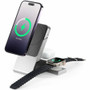 Alogic Matrix+ 5000 mAh Power Bank - For Qi-enabled Device, Smartphone, AirPod, Earbud, Apple Watch, USB Type C Device - 5000 mAh - 12 (MSPBDDAWC-G)