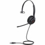 Yealink USB Wired Headset - Mono - USB Type C, USB Type A - Wired - 32 Ohm - 20 Hz to 20 kHz - Over-the-head - Monaural - Supra-aural (Fleet Network)