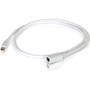 C2G 10ft Mini DisplayPort Extension Cable M/F - White - 10 ft Mini DisplayPort A/V Cable for Audio/Video Device, Computer, Monitor - 1 (54415)