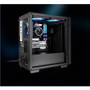 Thermaltake Versa TG ARGB Micro Tower Chassis Black Mesh Tempered Glass SPCC Triple Fan Layout Installed S CA-1Y8-00S1WN-02