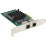 Tripp Lite series Gigabit Ethernet Card - PCI Express x16 - Intel I350-T2 - 2 Port(s) - 2 - Twisted Pair - Low-profile Bracket Height (Fleet Network)