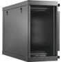 Tripp Lite series SmartRack 6U Low-Profile Side-Mount Wall-Mount Mini Rack Enclosure, Black - For Equipment, LAN Switch, Patch Panel, (SRW6USM)
