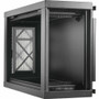 Tripp Lite series SmartRack 6U Low-Profile Side-Mount Wall-Mount Mini Rack Enclosure, Black - For Equipment, LAN Switch, Patch Panel, (SRW6USM)