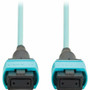 Tripp Lite series N845A-05M-12TAA Fiber Optic Network Cable - 16.4 ft (5 m) Fiber Optic Network Cable for Network Device, Switch, - 1 (N845A-05M-12TAA)