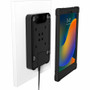 CTA Digital PART-ICCWALL Wall Mount Adapter for Tablet Charging Cases - 75 x 75 VESA Mount Compatible - Metal & Plastic