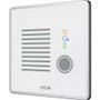 AXIS I7020 Network Intercom - Cable - Recessed Mount, Wall Mount for Indoor - Stainless Steel, Zinc - Gray (02876-001)