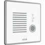 AXIS I7020 Network Intercom - Cable - Recessed Mount, Wall Mount for Indoor - Stainless Steel, Zinc - Gray (02876-001)