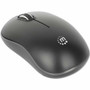 Manhattan MW3075 Full Size Wireless Optical USB Mouse 2.40 GHz Radio Frequency 32.81 Ft Range Comfortable Ergonomic Design 190374