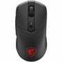 MSI VERSA 300 ELITE Gaming Mouse - Optical - Cable/Wireless - Bluetooth/Radio Frequency - 2.40 GHz - Black - USB 2.0 - 26000 dpi - 6 - (Fleet Network)