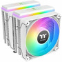 Thermaltake ASTRIA 600 ARGB Lighting CPU Cooler - White - 4.72" (120 mm) Maximum Fan Diameter - 2 x Fan(s) - 6 x Heat Pipe(s) - 65 CFM (Fleet Network)