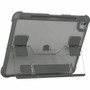 Targus THD969GL SafePort Rugged Max Case for iPad Pro 13-inch - M4 - Clear - Drop Resistant - Military-Grade Protection - Kickstand - Hand Strap