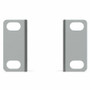 Ubiquiti Rack Ear Kit - For Cabinet, Rack - 1U Rack Height - Rack-mountable - Metal, Galvanized Steel, Plastic, Thermoplastic (UACC-RACK-EAR-1U)