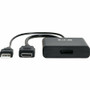 Tripp Lite series 8K HDMI to DisplayPort Active Converter (M/F) with USB Power, 1 ft. (0.3 m) - 1 x HDMI Digital Audio/Video - Male, 1 (P130-06N-DP-8K)