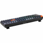 Adesso EASYTOUCH 1200 Keyboard - Wired/Wireless Bluetooth/RF - RGB LED Backlit - 100 Key Tenkeyless - Red Switch - USB/USB-C