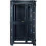 Eaton S ETN-ENC442442S Rack Cabinet - For Server - 44U Rack Height - Black - 3000 lb (1360777.11 g) Maximum Weight Capacity - 3000 lb (ETN-ENC442442S)