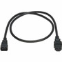 Tripp Lite series Power Cord, C14 to C21 - Heavy-Duty, 15A, 250V, 14 AWG, 4 ft. (1.2 m), Black - For Computer, Server, UPS, PDU, Rack, (Fleet Network)