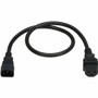 Tripp Lite by Eaton P037-2P5 Power Cord - C14 to C21 Heavy-Duty - 15A 250V - 14 AWG - 2. 5 ft Black