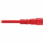 Tripp Lite by Eaton P037-003-ARD Power Cord - C14 to C21 Heavy-Duty - 15A 250V - 14 AWG 3 ft - 0. 9 m - Red