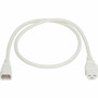 Tripp Lite series Power Cord, C14 to C21 - Heavy-Duty, 15A, 250V, 14 AWG, 2 ft. (0.6 m), White - For Computer, Server, UPS, PDU, Rack, (Fleet Network)